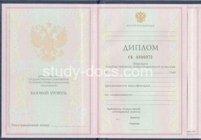 Диплом колледжа 1997-2002 в Бийске